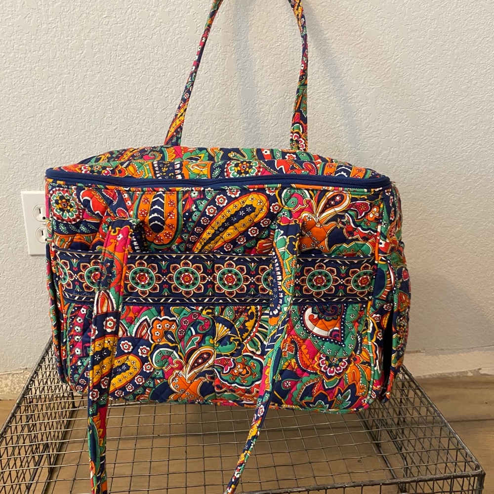 Vera Bradley pet tote